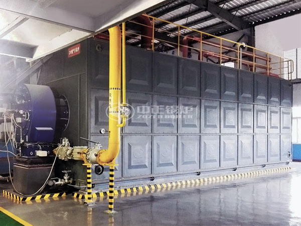 SZS40-1.25-Q江西銅業冷凝式燃氣鍋爐項目